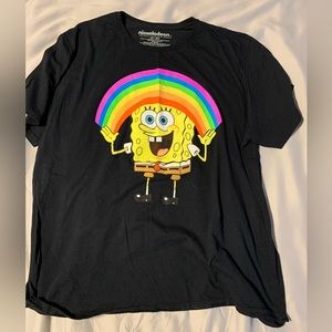 NICKELODEON Spongebob Rainbow Tee